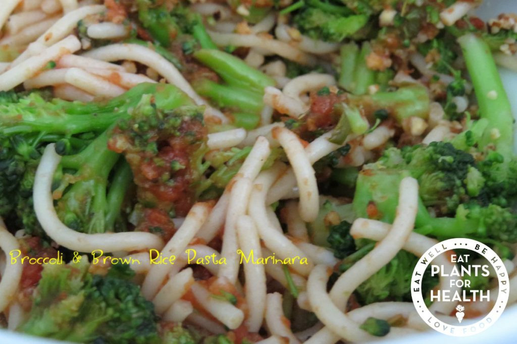 Is Brown Rice Pasta Healthy
 Broccoli & Brown Rice Pasta Marinara Bowl EAT PLANTS FOR