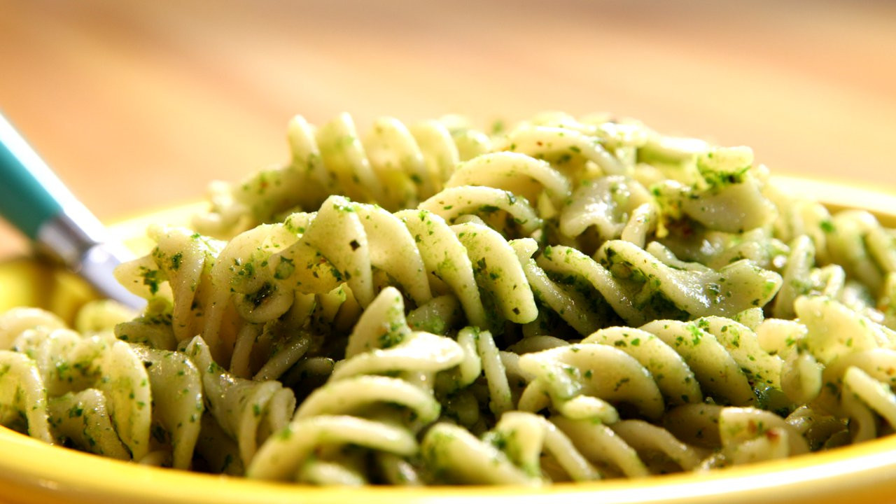 Is Brown Rice Pasta Healthy
 Kale Pesto with Brown Rice Pasta HealthiNation