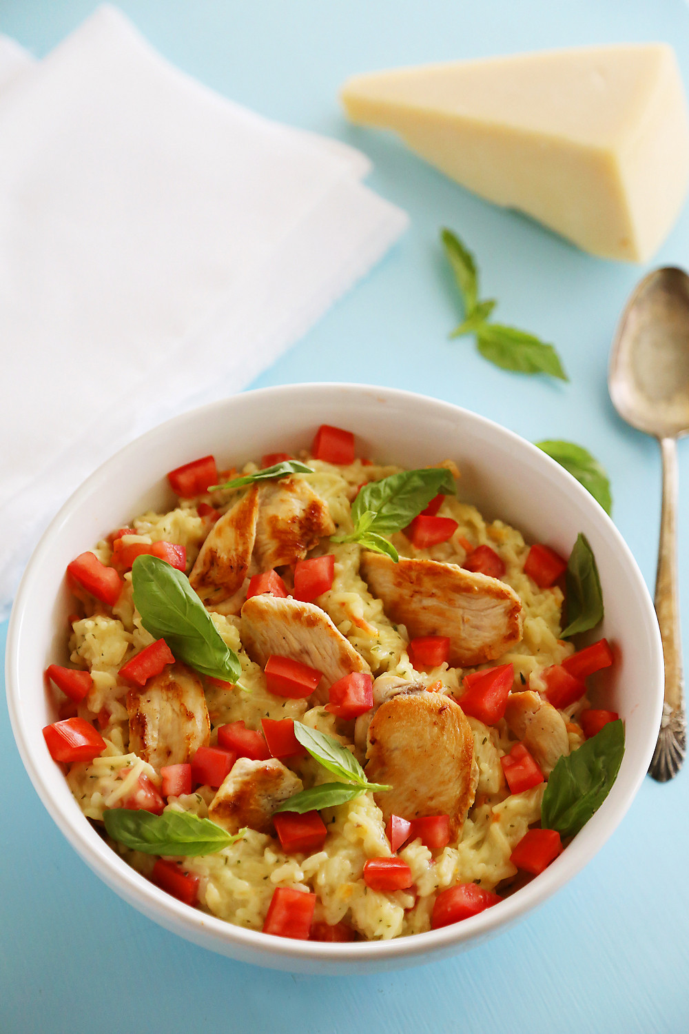 Is Bruschetta Healthy
 Creamy Bruschetta Chicken and Rice