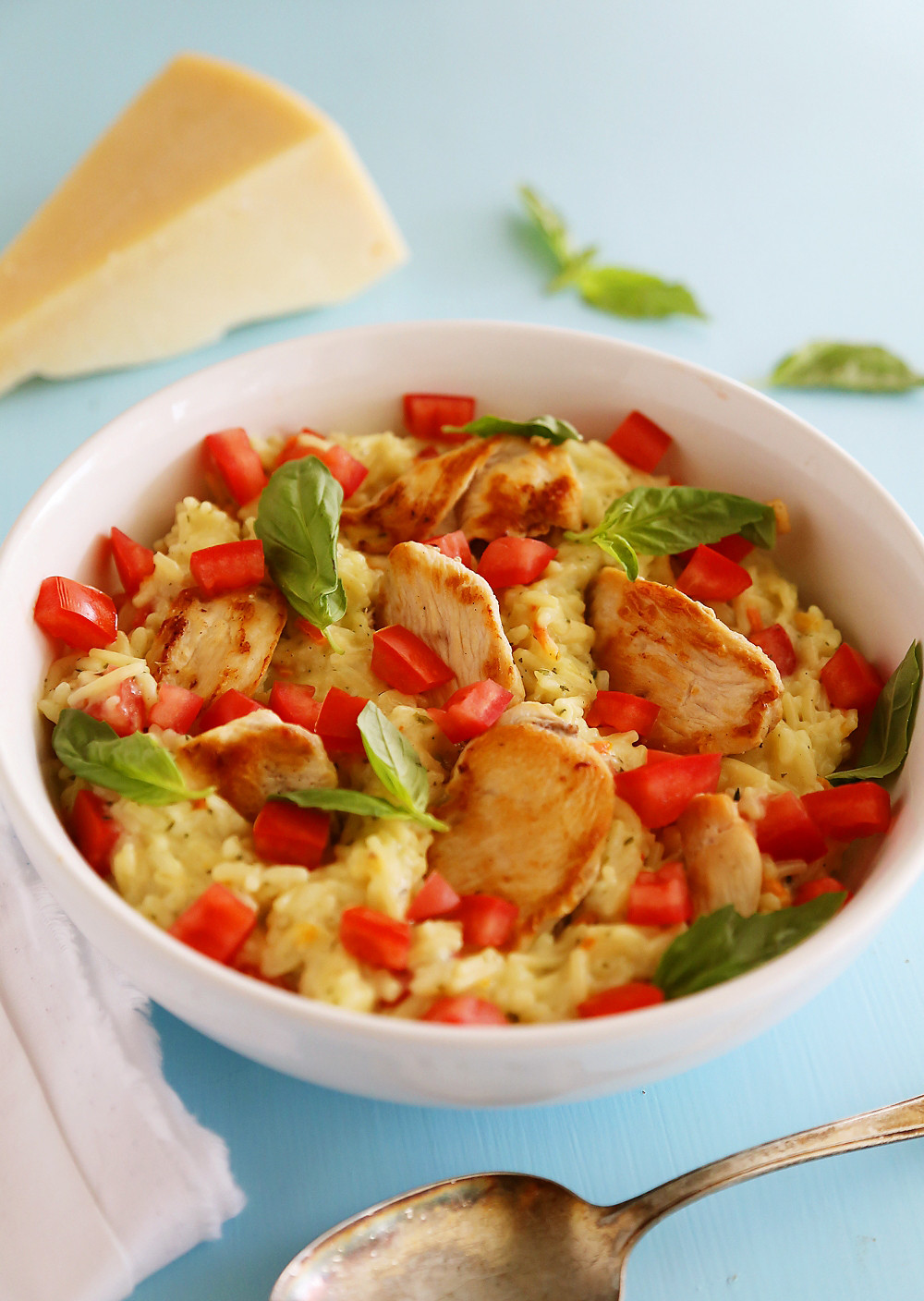 Is Bruschetta Healthy
 Creamy Bruschetta Chicken and Rice