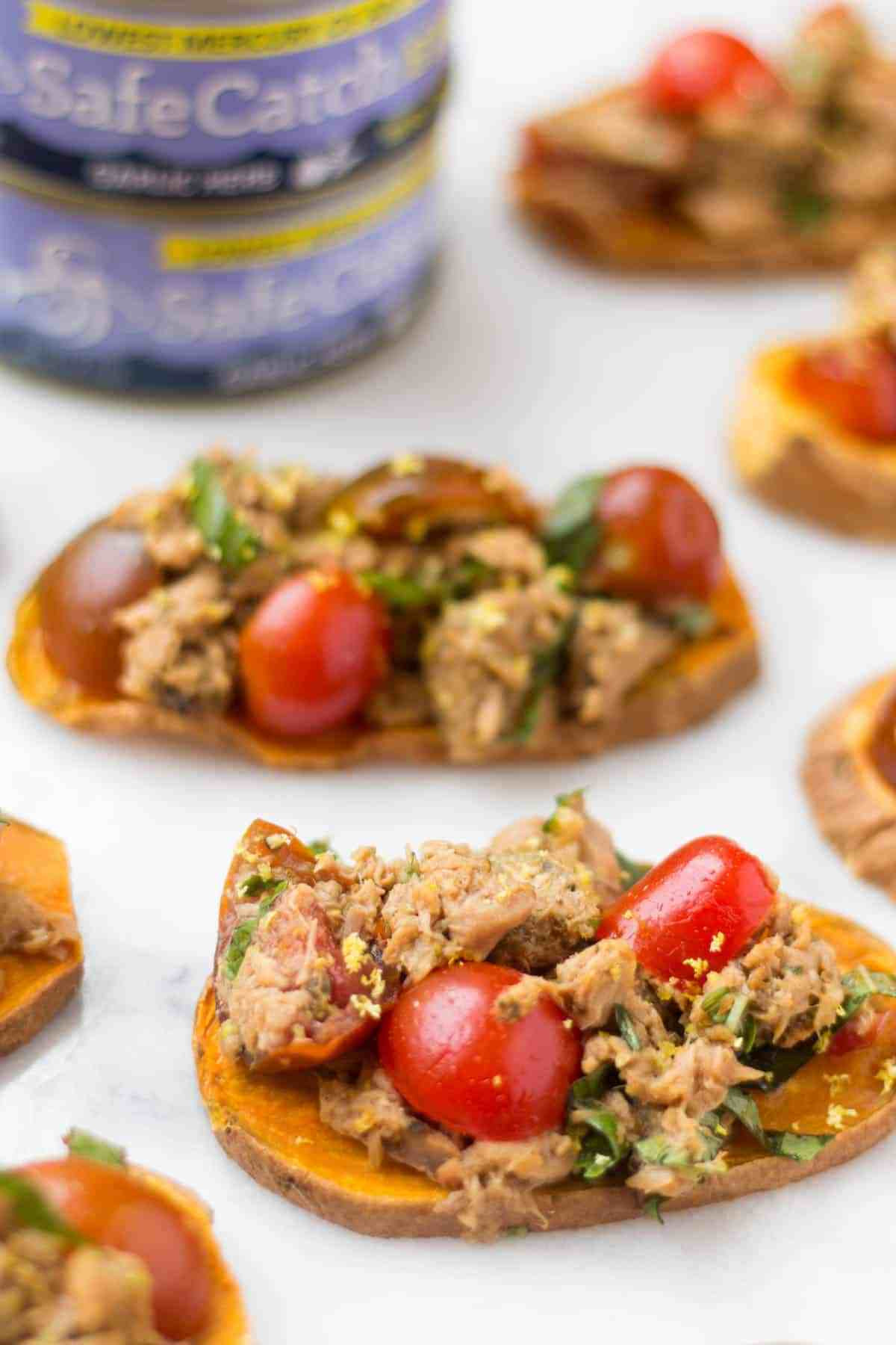 Is Bruschetta Healthy
 Tuna Bruschetta on Sweet Potato Toast Eat the Gains