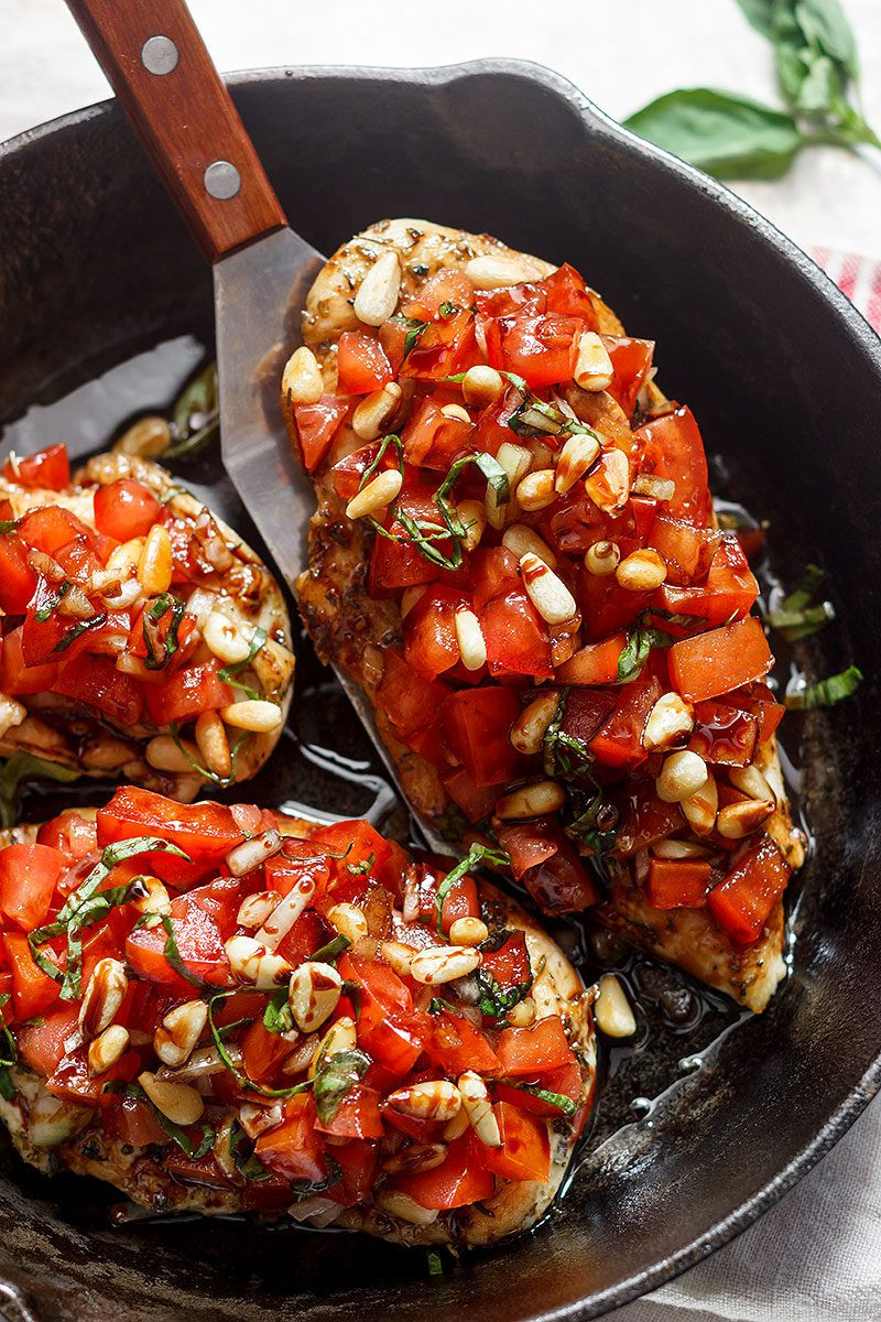 Is Bruschetta Healthy
 Bruschetta Chicken Recipe — Eatwell101