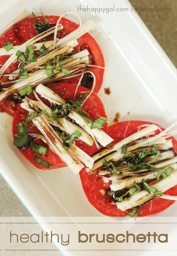Is Bruschetta Healthy
 10 1 To Die For Tomato and Zucchini Recipes The Happy Gal