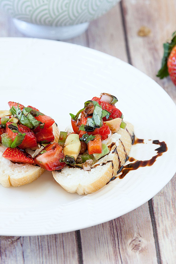 Is Bruschetta Healthy top 20 Healthy Strawberry Bruschetta