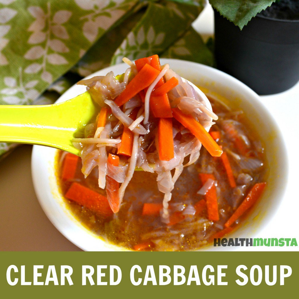 Is Cabbage Healthy
 Clear Red Cabbage Soup Recipe Easy & Healthy