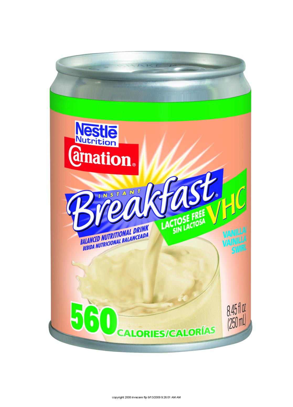 Is Carnation Instant Breakfast Healthy
 Carnation Instant Breakfast Lactose Free VHC Cib Lactose