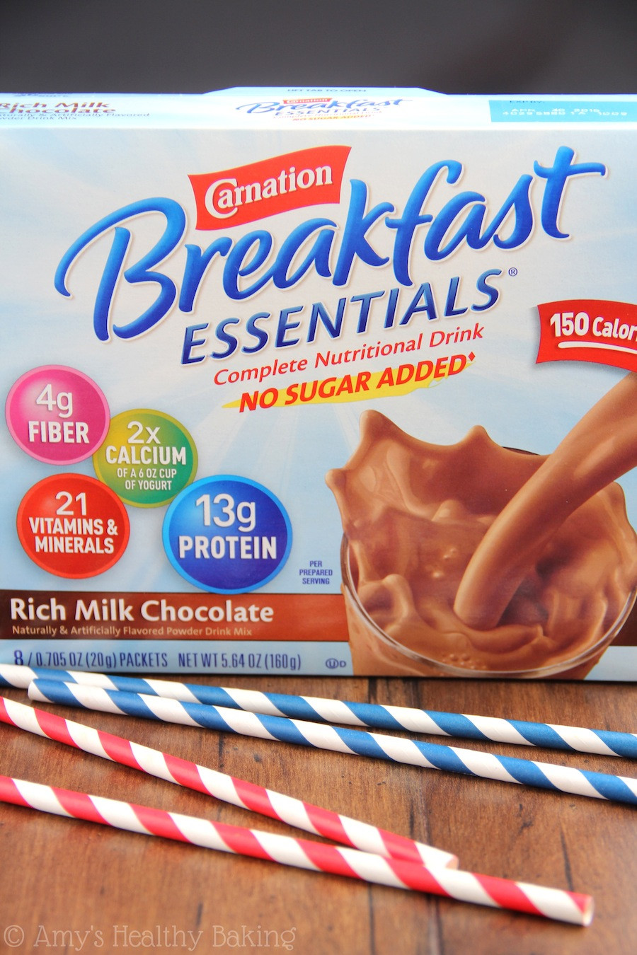 Is Carnation Instant Breakfast Healthy
 Chocolate Covered Strawberry Smoothie with Carnation