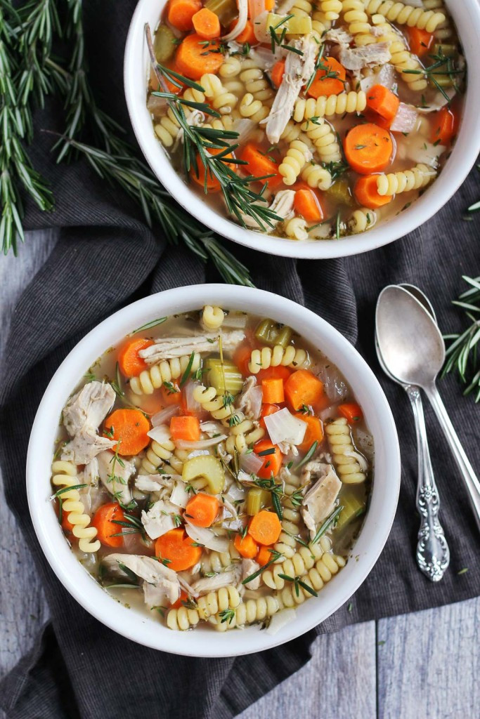 Is Chicken Noodle Soup Healthy
 forting Slow Cooker Chicken Noodle Soup