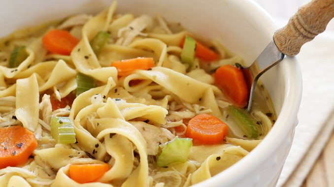 Is Chicken Noodle Soup Healthy
 Healthy chicken noodle soup recipe about health