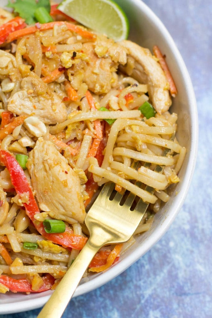 Is Chicken Pad Thai Healthy
 Healthy Chicken Pad Thai The Clean Eating Couple
