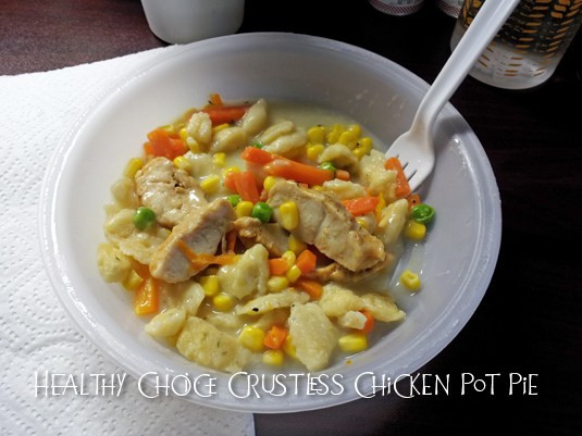 Is Chicken Pot Pie Healthy
 Chew & Review Healthy Choice Crustless Chicken Pot Pie