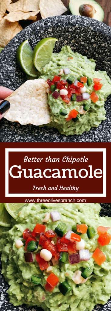 Is Chipotle Guacamole Healthy
 Better than Chipotle Guacamole Three Olives Branch
