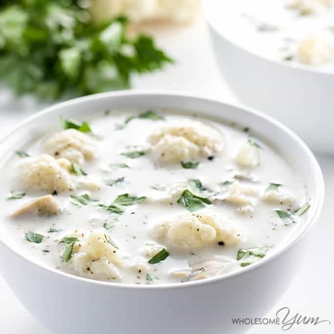 Is Clam Chowder Healthy
 Low Carb Clam Chowder 5 Ingre nts Gluten free