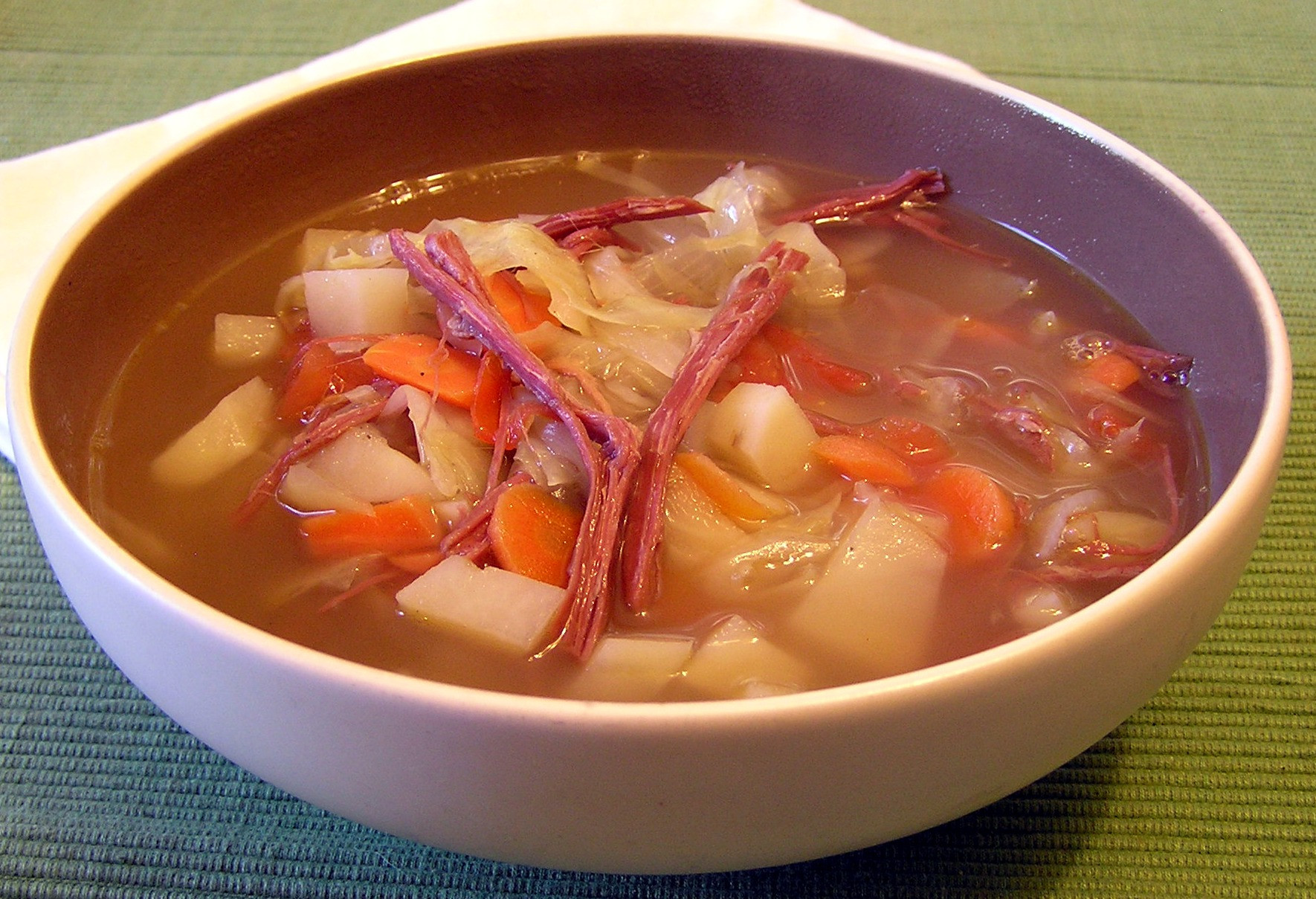 Is Corned Beef And Cabbage Healthy
 Healthy Leftover Corned Beef Cabbage and Potato Soup