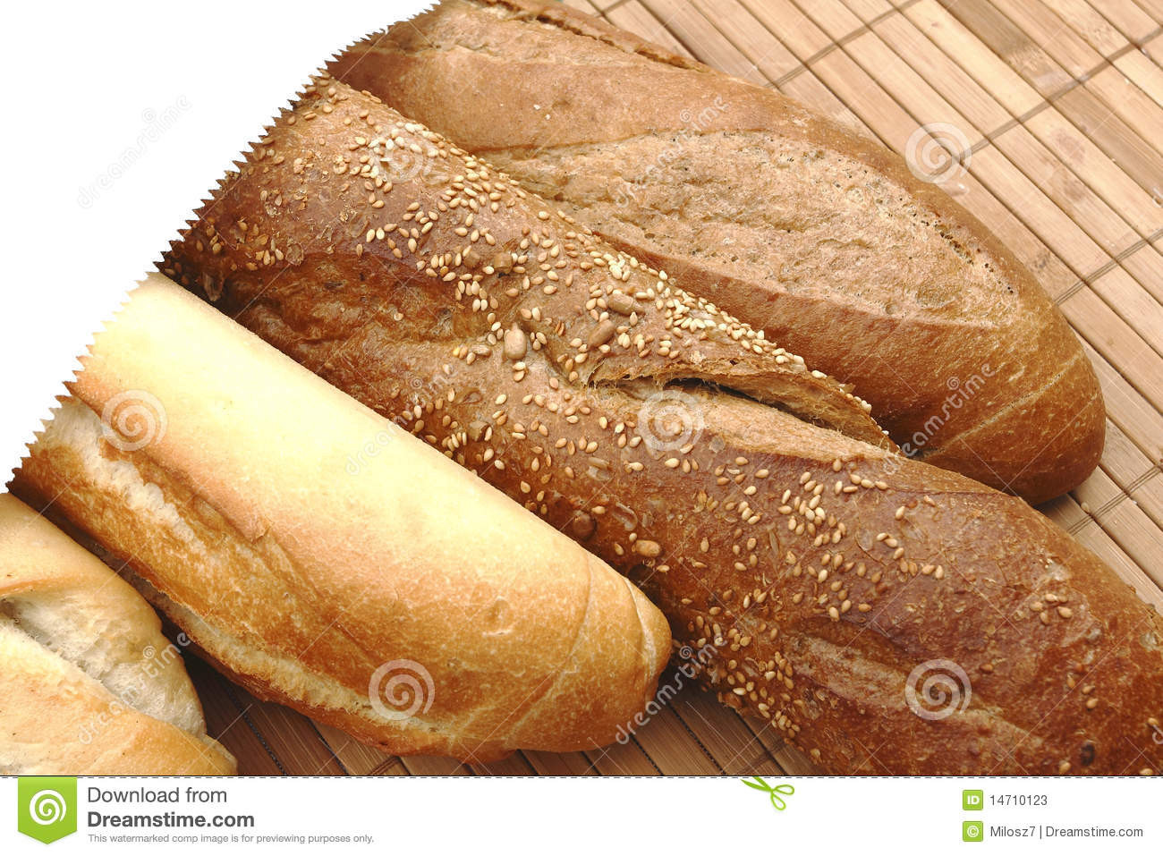 Is French Bread Healthy
 French bread stock image Image of food healthy brown