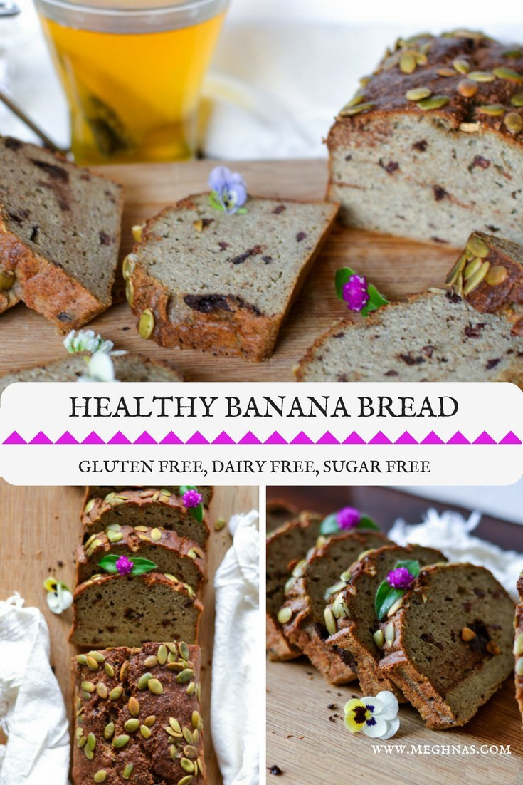 Is Gluten Free Bread Healthy
 Healthy Banana Bread Gluten Free Sugar Free