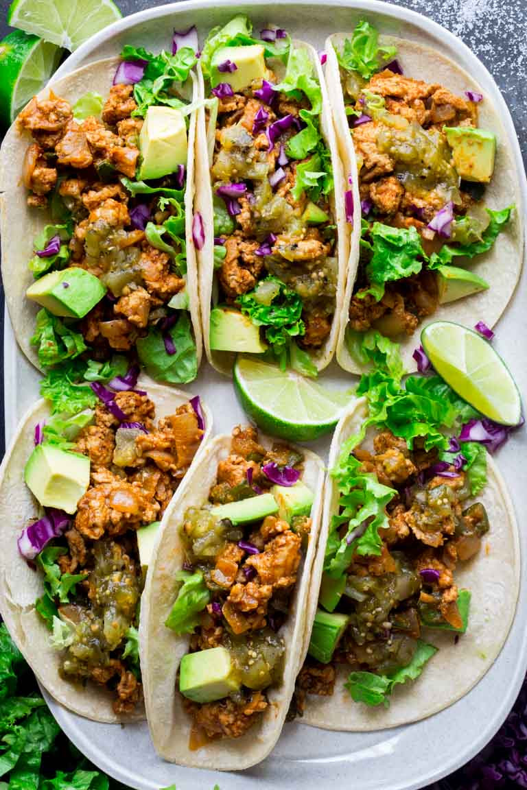 Is Ground Chicken Healthy
 20 minute ground chicken tacos with poblanos Healthy