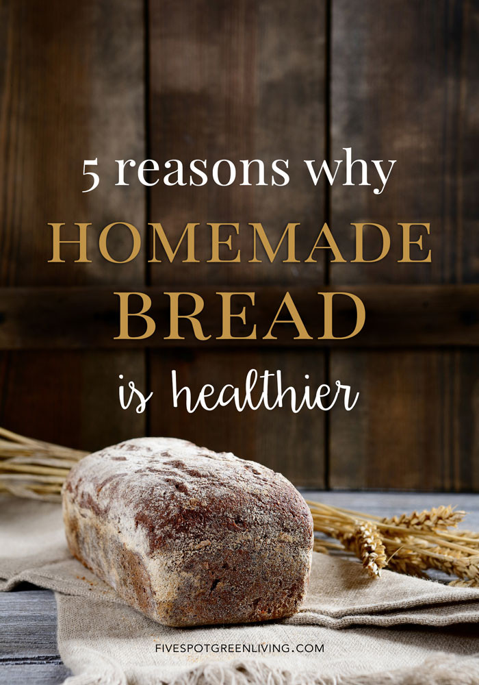 Is Homemade Bread Healthy
 Is Homemade Bread Healthier Five Spot Green Living