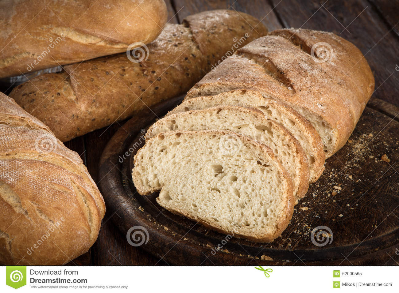 Is Homemade Bread Healthy
 Yeast Free Healthy Homemade Bread Stock Image