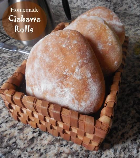 Is Italian Bread Healthy
 Italian Ciabatta Bread Rolls Recipe