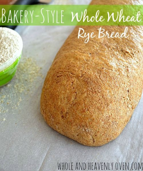 Is Jewish Rye Bread Healthy
 Bakery Style Whole Wheat Rye Bread Recipe