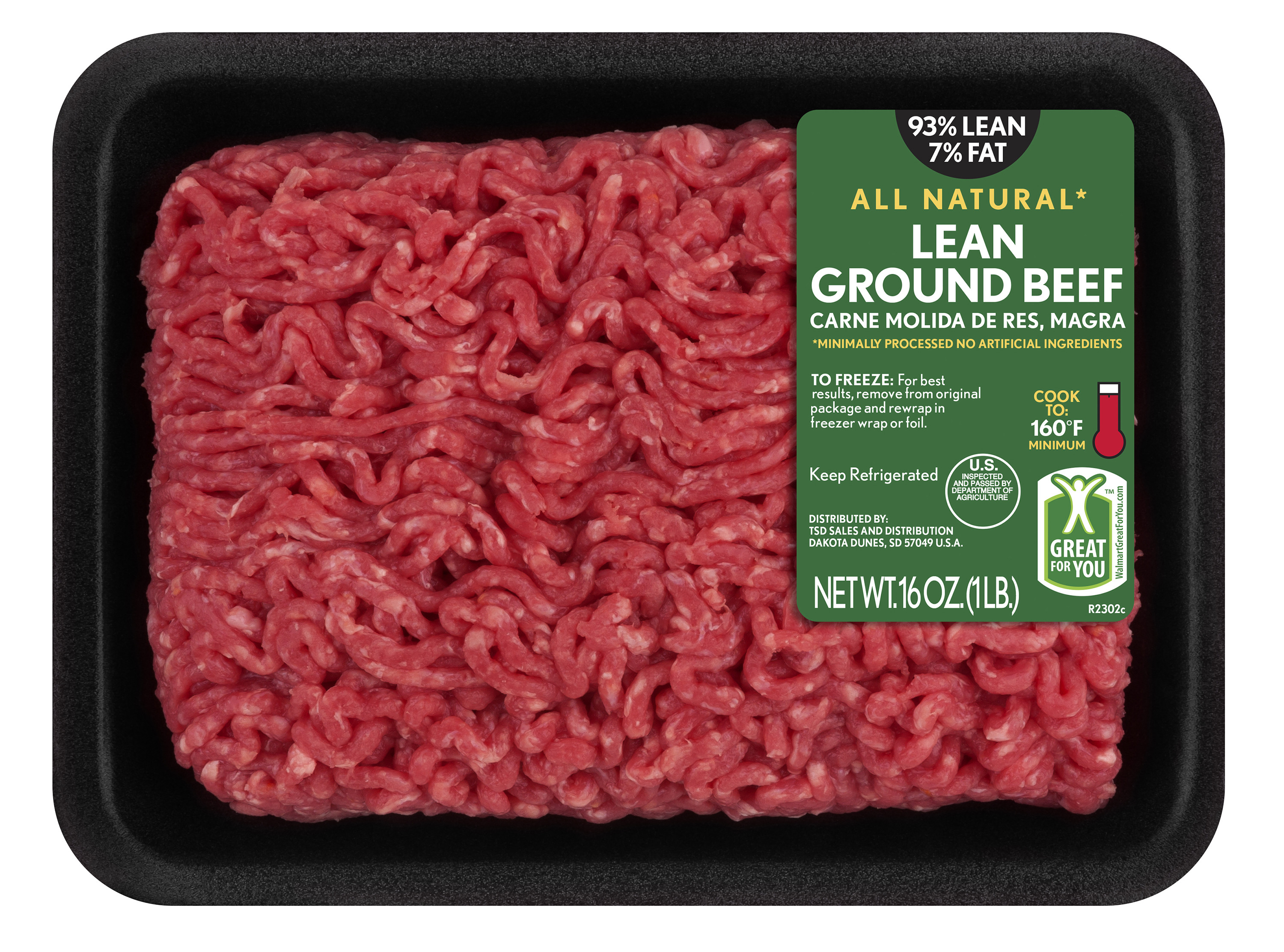 Is Lean Ground Beef Healthy
 Lean Fat Lean Ground Beef 1 lb Walmart