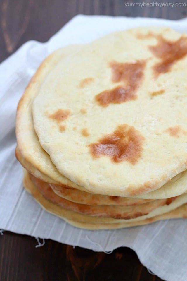 Is Naan Bread Healthy
 Homemade Naan Bread Recipe Yummy Healthy Easy