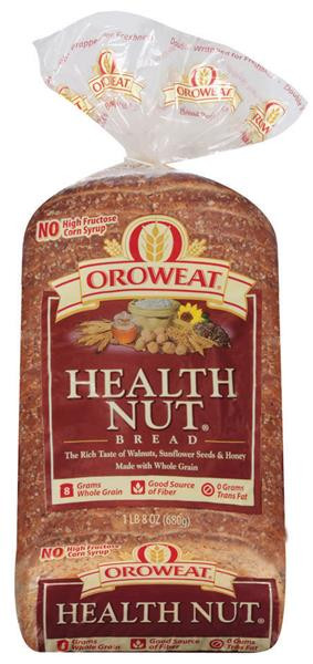 Is Oatnut Bread Healthy
 Oroweat Health Nut Bread 24 Oz Loaf