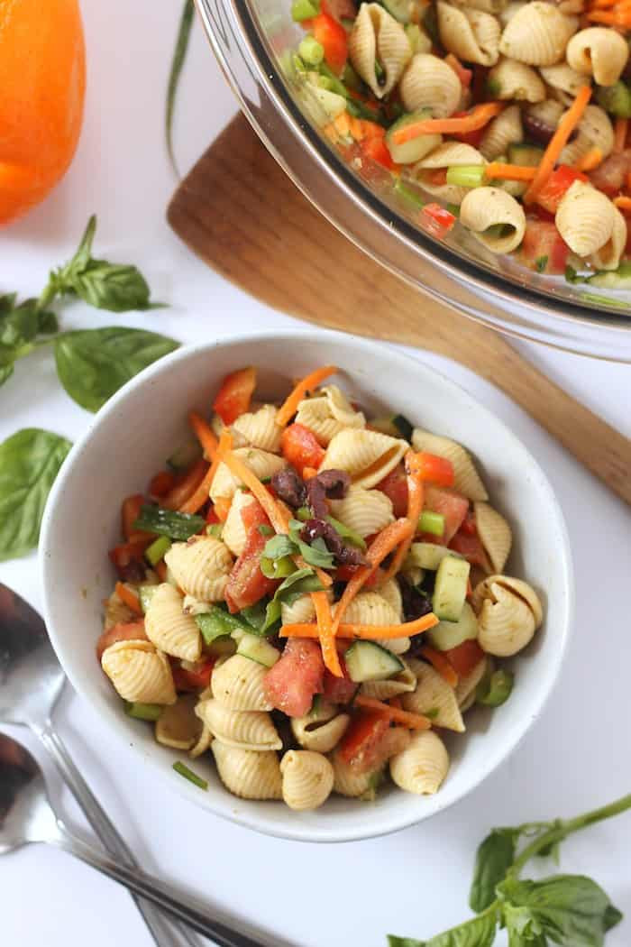 Is Pasta Salad Healthy
 Healthy Pasta Salad Vegan Hummusapien