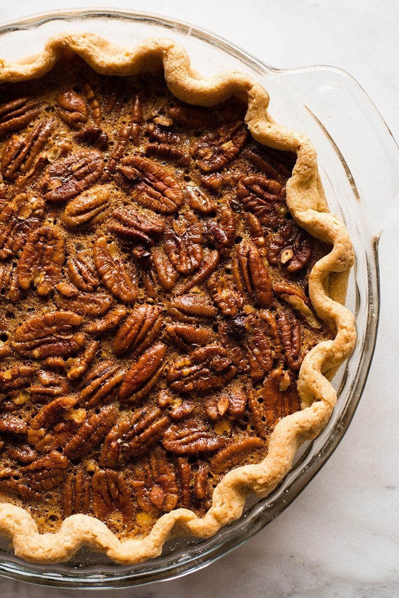 Is Pecan Pie Healthy
 Healthy Pecan Pie Without Corn Syrup • A Sweet Pea Chef