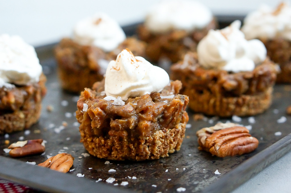 Is Pecan Pie Healthy
 Healthy Pecan Pie Tarts with Salted Caramel