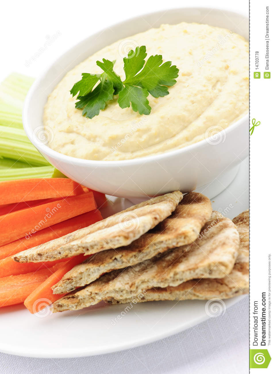 Is Pita Bread And Hummus Healthy
 Hummus With Pita Bread And Ve ables Royalty Free Stock