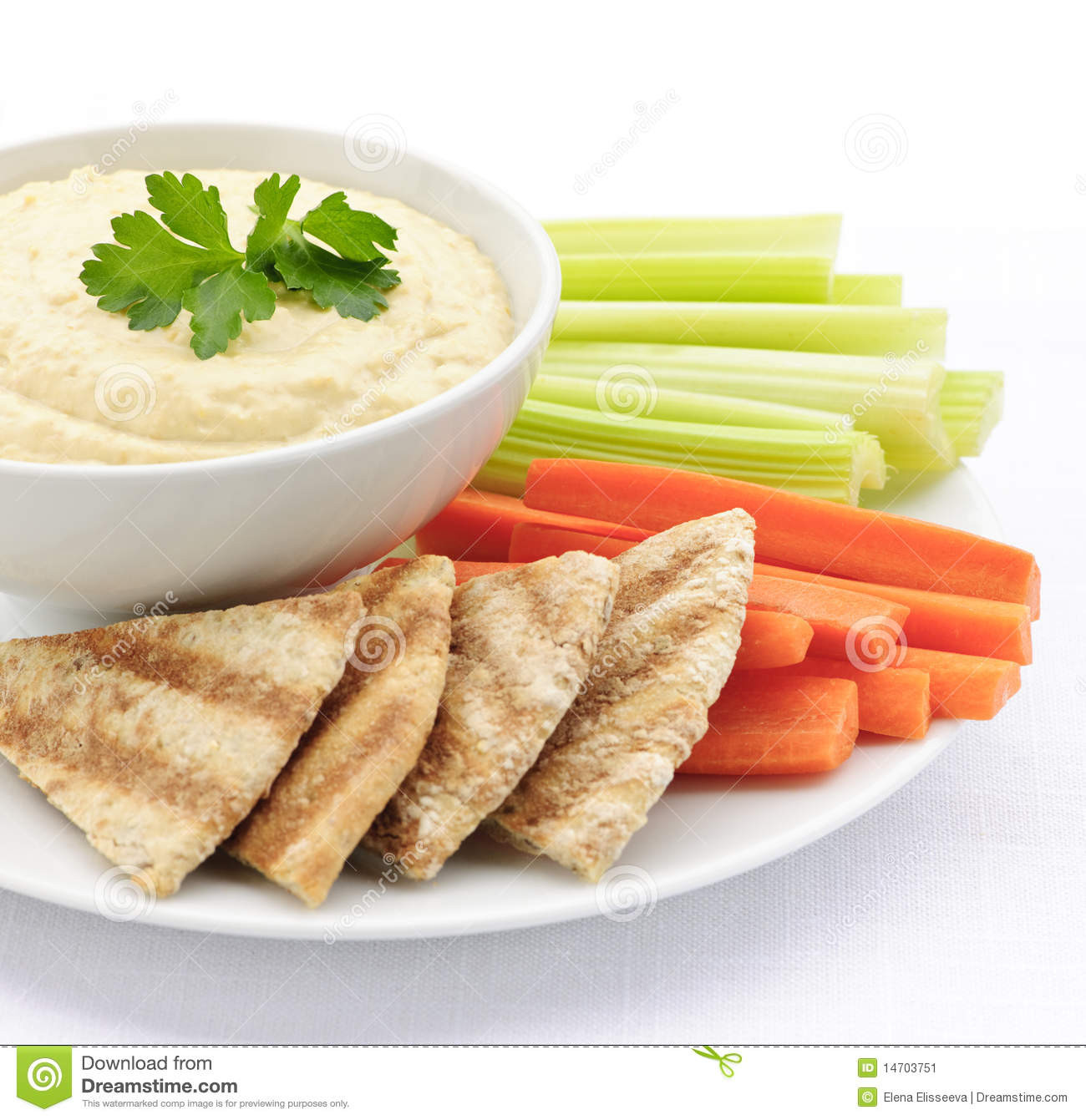 Is Pita Bread And Hummus Healthy
 Hummus With Pita Bread And Ve ables Stock Image Image