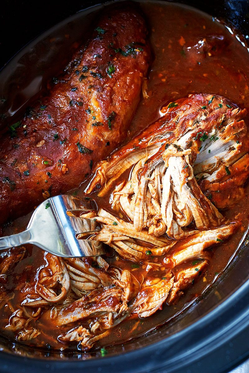 Is Pork Loin Healthy
 Slow Cooker Honey Garlic BBQ Pork Tenderloin — Eatwell101