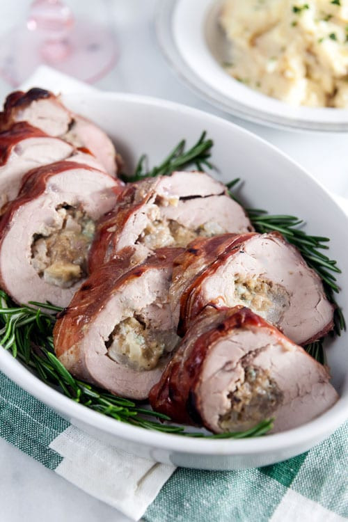 Is Pork Loin Healthy
 Prosciutto Wrapped Pork Tenderloin with Honey Poached
