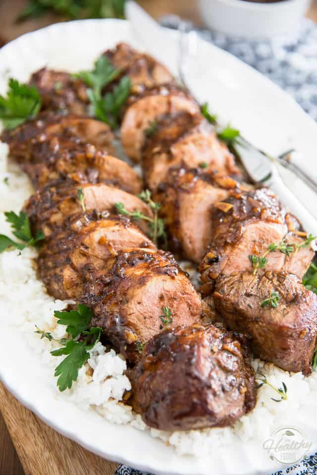 Is Pork Tenderloin Healthy
 Maple Balsamic Pork Tenderloin • The Healthy Foo