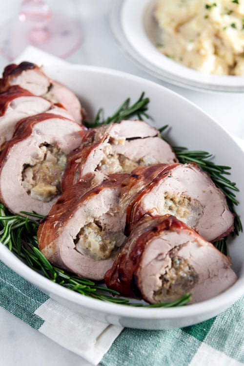 Is Pork Tenderloin Healthy
 Prosciutto Wrapped Pork Tenderloin with Honey Poached