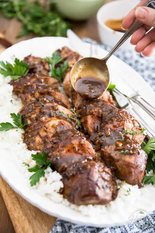 Is Pork Tenderloin Healthy
 Maple Balsamic Pork Tenderloin • The Healthy Foo