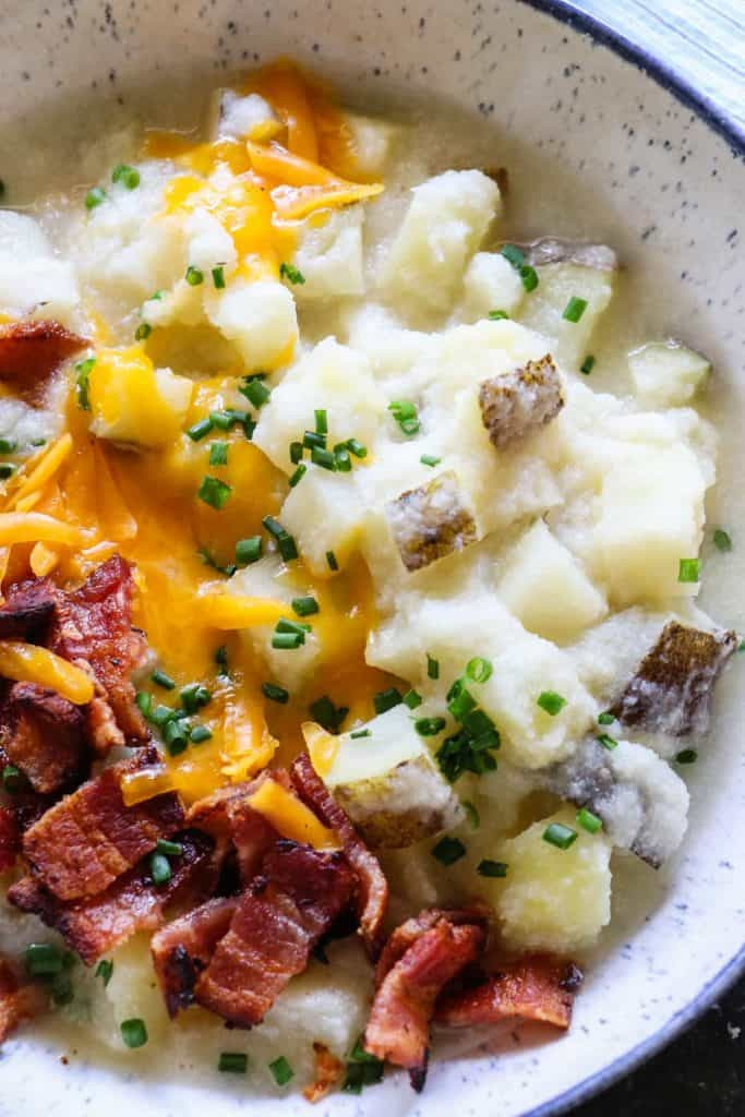Is Potato Soup Healthy
 Secretly Healthy Potato Soup House of Yumm