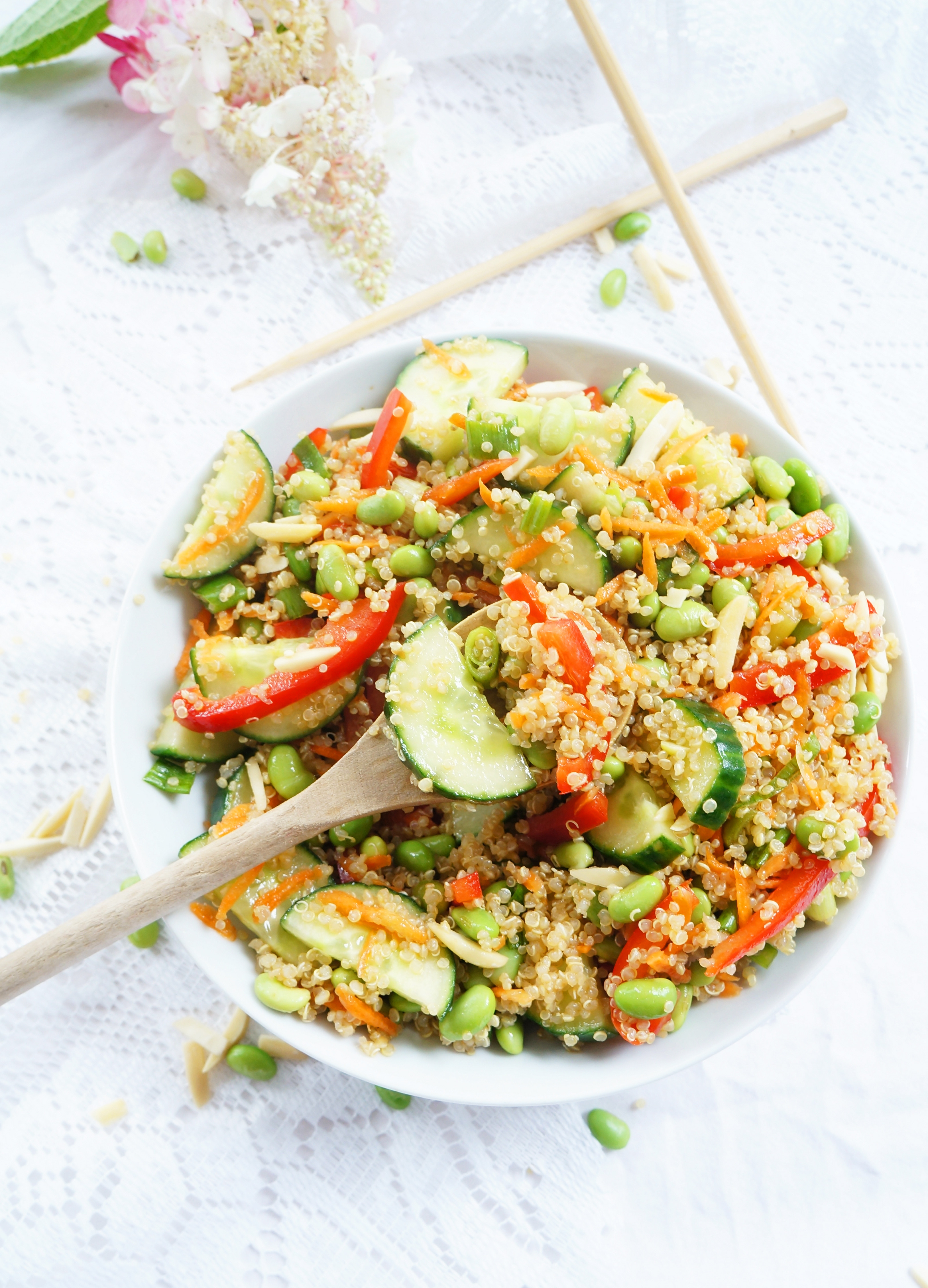 Is Quinoa Healthy
 Haute & Healthy Living Asian Quinoa & Edamame Salad