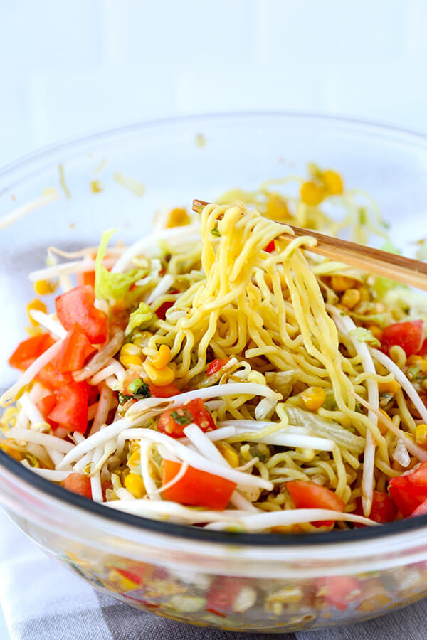 Is Ramen Noodles Healthy
 Ramen Noodle Salad Pickled Plum Food And Drinks