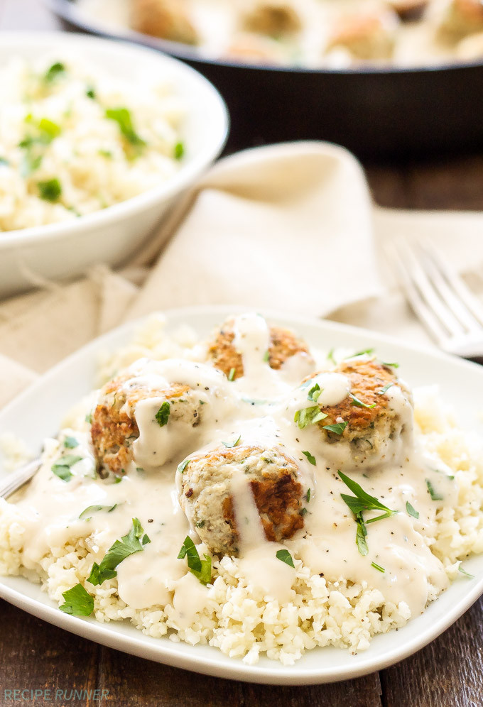 Is Rice Pilaf Healthy
 Healthy Swedish Meatballs with Cauliflower Rice Pilaf