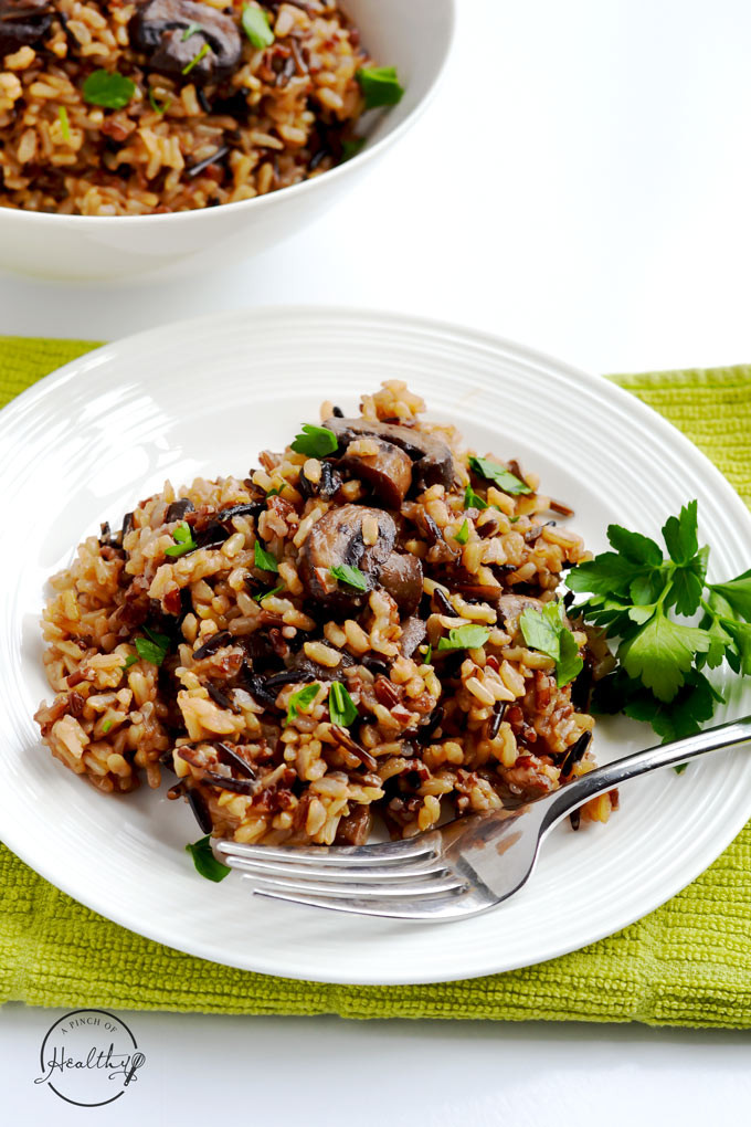 Is Rice Pilaf Healthy
 Instant Pot Wild Rice Pilaf Vegan A Pinch of Healthy