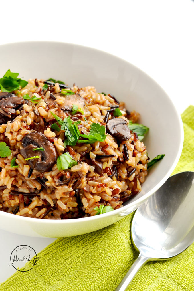 Is Rice Pilaf Healthy
 Instant Pot Wild Rice Pilaf Vegan A Pinch of Healthy