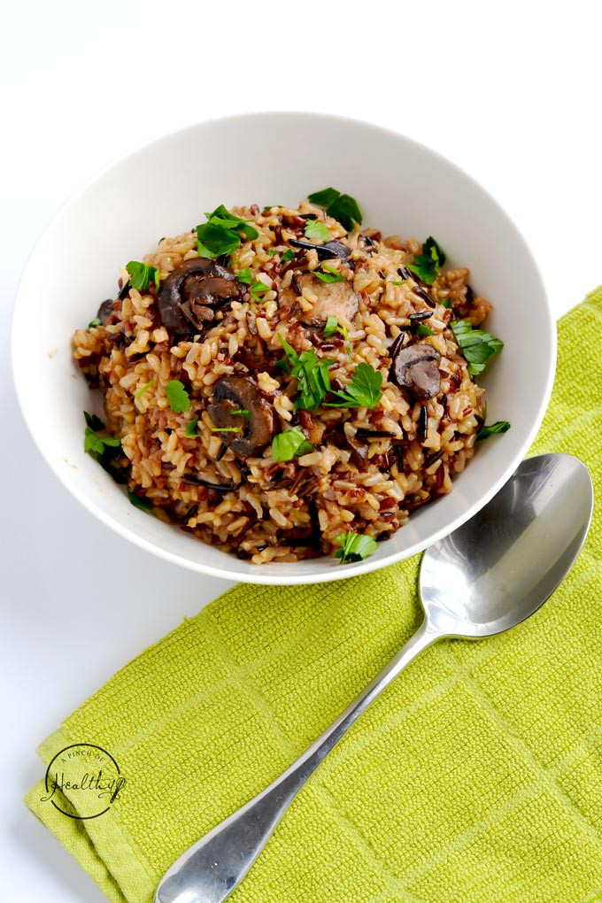 Is Rice Pilaf Healthy
 Instant Pot Wild Rice Pilaf Vegan A Pinch of Healthy