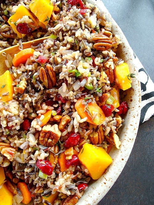 Is Rice Pilaf Healthy
 Wild Rice Pilaf with Squash Cranberries and Pecans – Good