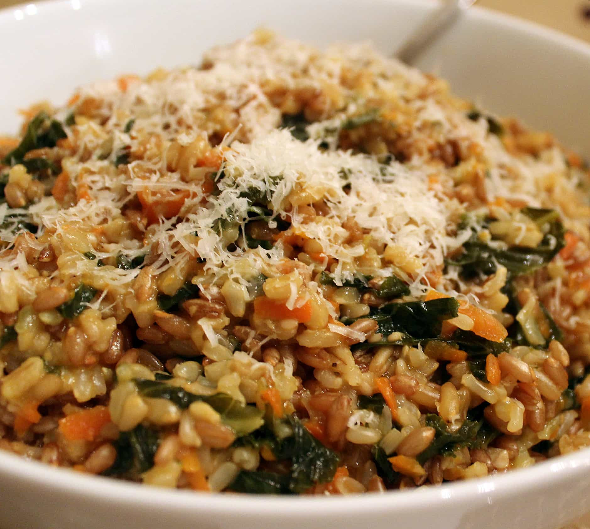 Is Risotto Healthy
 Healthy New Year Whole Grain Risotto with Kale and