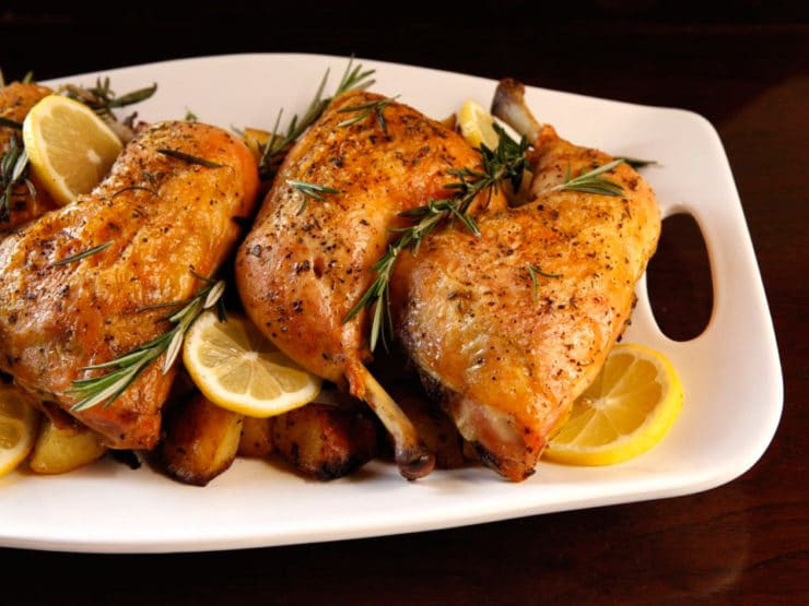Is Roasted Chicken Healthy
 Rosemary Roasted Chicken and Potatoes Healthy Recipe