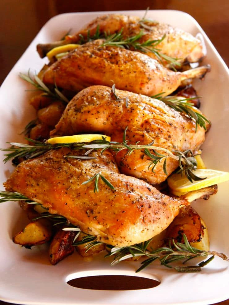 Is Roasted Chicken Healthy
 Rosemary Roasted Chicken and Potatoes Healthy Recipe