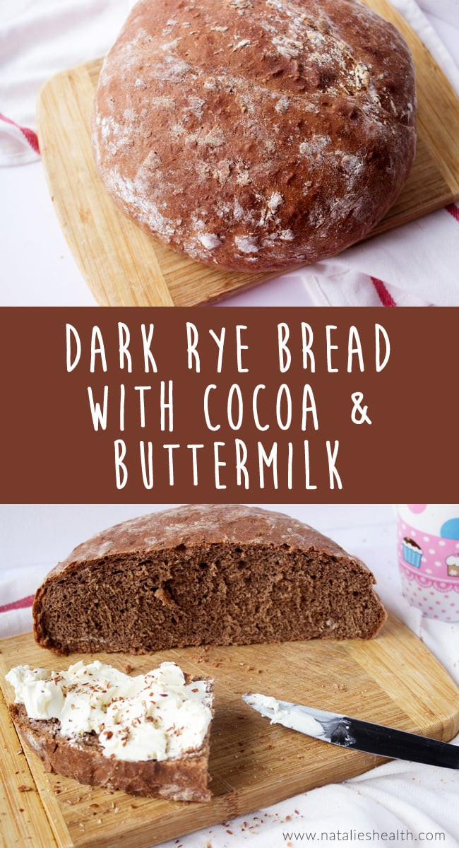 Is Rye Bread Healthy
 Homemade Dark Rye Bread with Cocoa Natalie s Happy Health